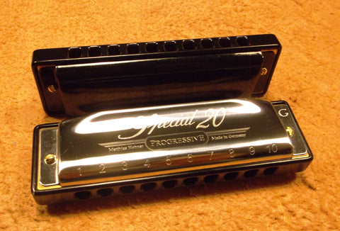 Built to Order Hohner Special 20 with Aluminum Comb – Blue Moon Harmonicas  LLC