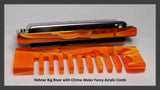 Built to Order Custom Big River Harp with a Fancy Acrylic Comb