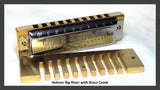 Built to Order Custom Big River Harp with a Brass Comb